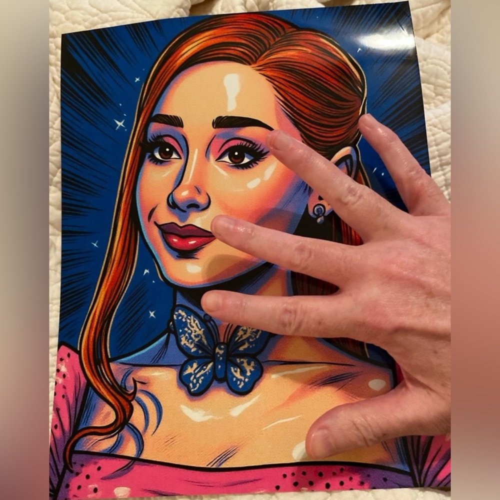 WICKED GLINDA ART PRINT